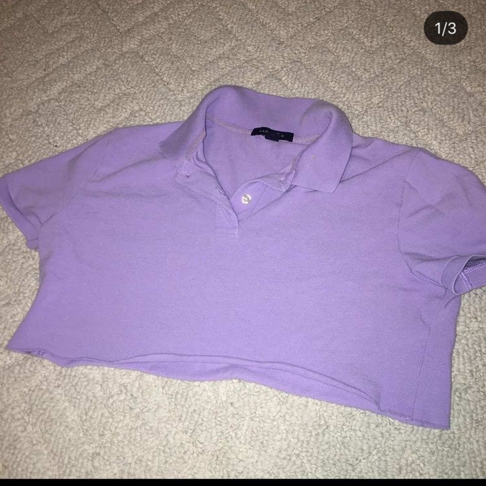 Collar Cropped Shirt